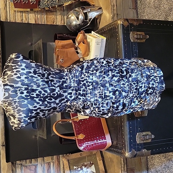 100% silk Nanette lepore lepored print dress - Picture 2 of 5